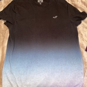 Black/blue Hollister medium t-shirt